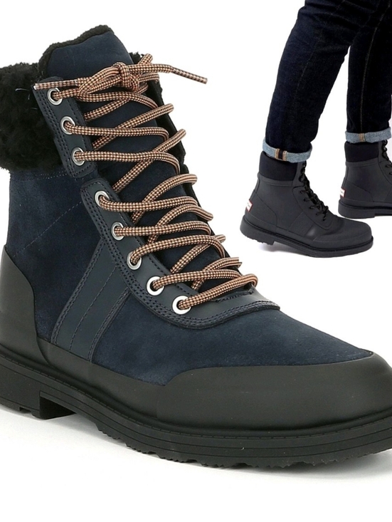Hunter Commando Suede Winter Snow Boots